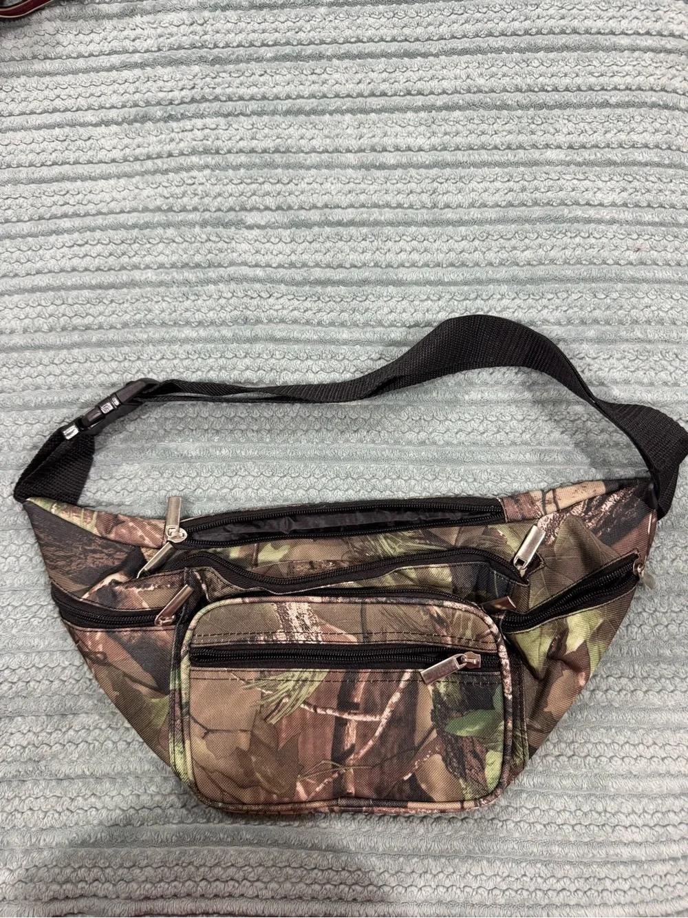 Camo Waist Pack Fanny Pack - Men's Outdoor Belt Bag